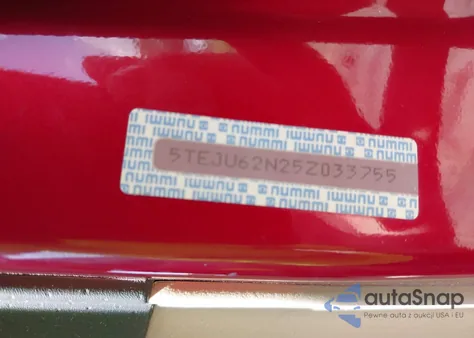 2005 Toyota Tacoma Prerunner V6 from USA, damaged, VIN 5TEJU62N25Z033755